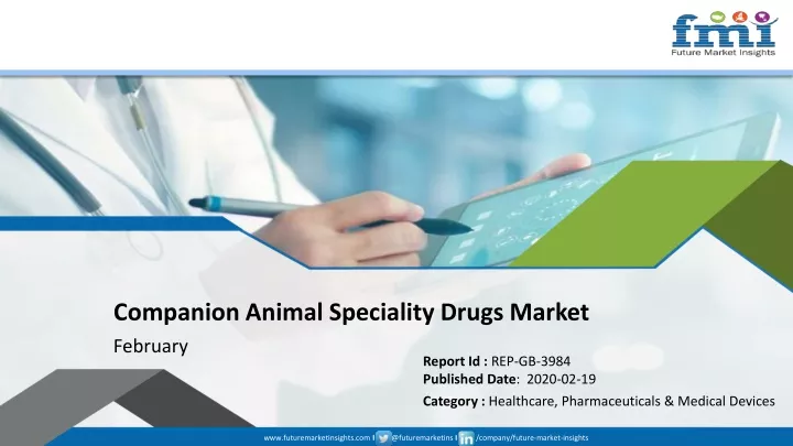 companion animal speciality drugs market
