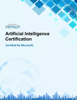 Artificial Intelligence Certification