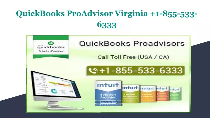 quickbooks proadvisor virginia 1 855 533 6333