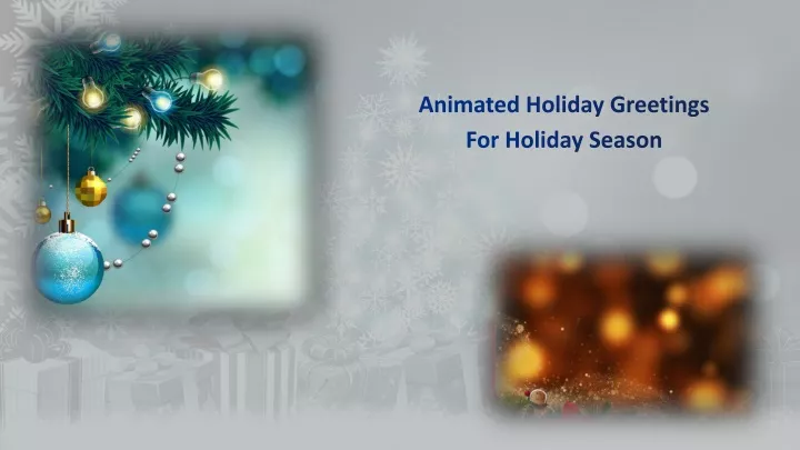 animated holiday greetings for holiday season