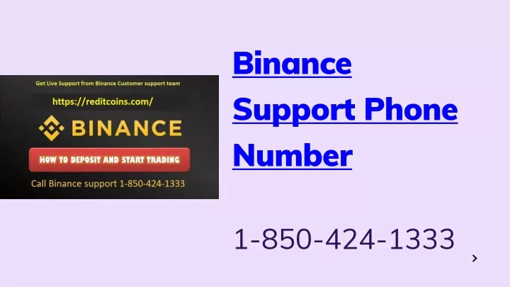 binance support phone number