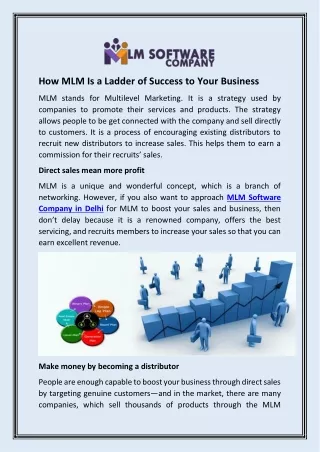 How MLM Is a Ladder of Success to Your Business