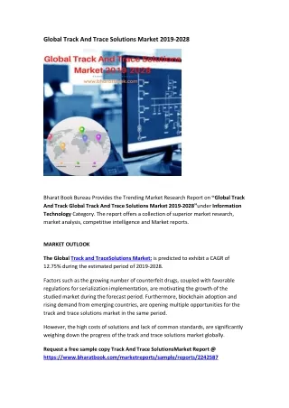 global track and trace solutions market 2019 2028