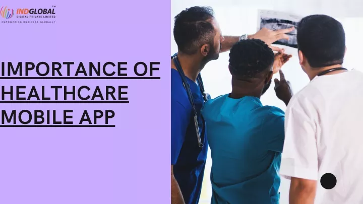 importance of healthcare mobile app