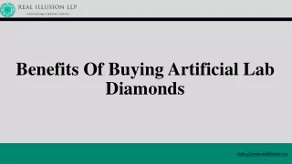 Benefits Of Buying Artificial Lab Diamonds