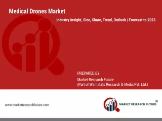 Medical Drones Market | Supply Chain Analysis, Growth Drivers, CAGR | Global Forecast to 2025