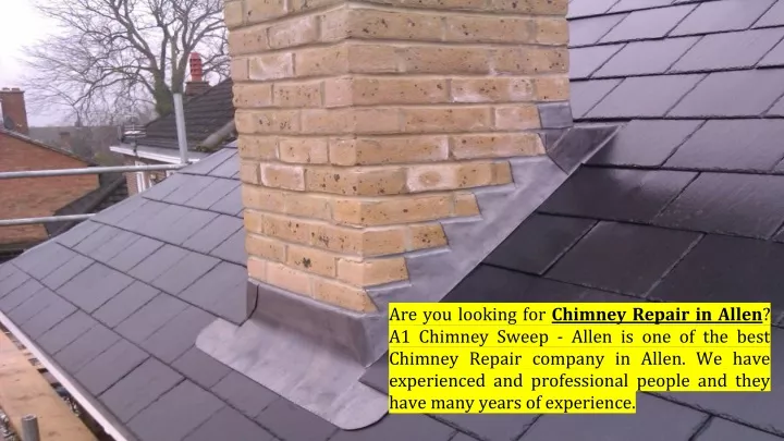 are you looking for chimney repair in allen