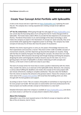 press release spikeadillo com