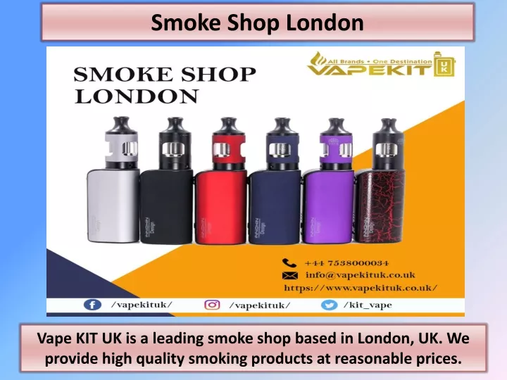 smoke shop london