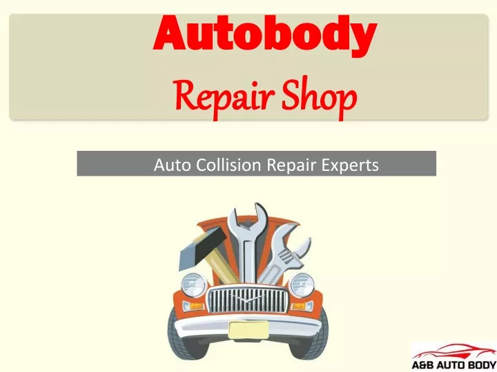 autobody repair shop