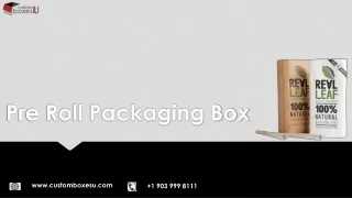 pre roll packaging box