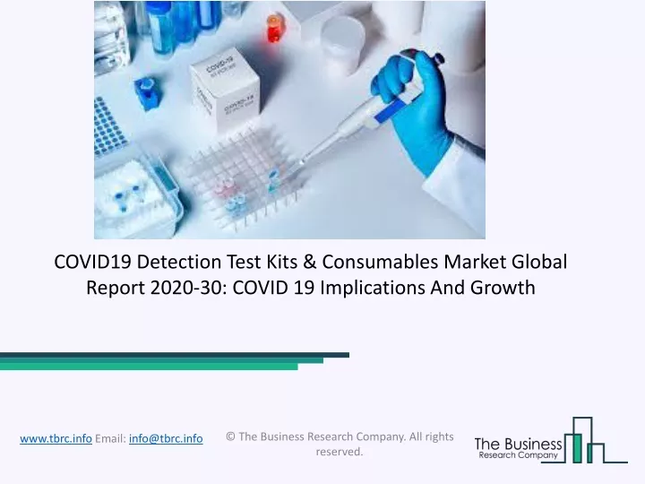 covid19 detection test kits consumables market