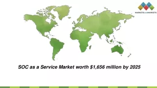 SOC as a Service Market report by MarketsandMarkets