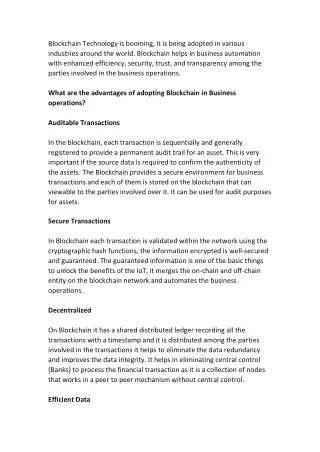 blockchain technology is booming it is being