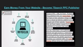 Earn Money From Your Website - Become 7Search PPC Publisher