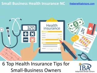 6 Top Health Insurance Tips for Small-Business Owners