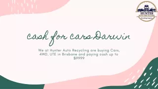 cash for cars darwin