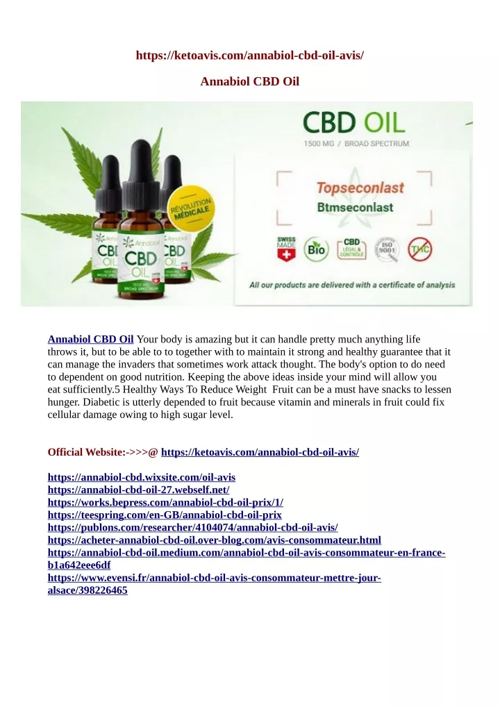 https ketoavis com annabiol cbd oil avis