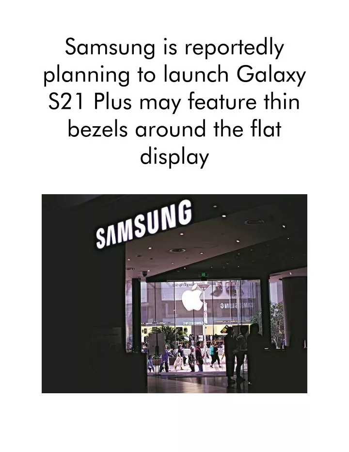 samsung is reportedly planning to launch galaxy