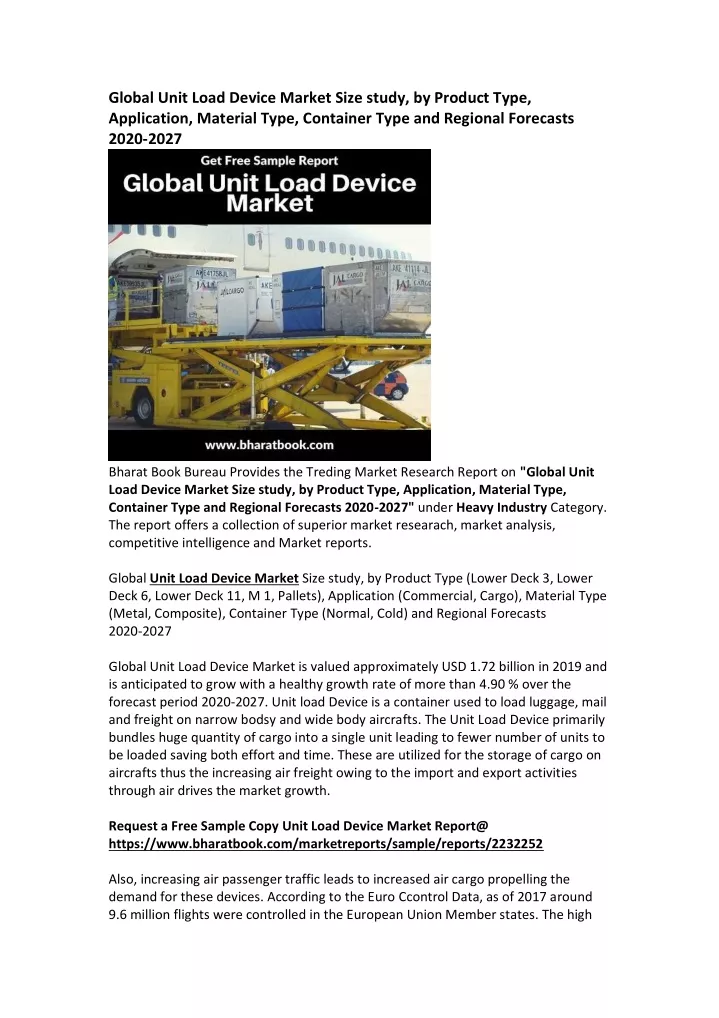 global unit load device market size study