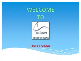 Docscreator – Free Online Document Creator