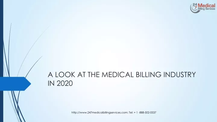 a look at the medical billing industry in 2020