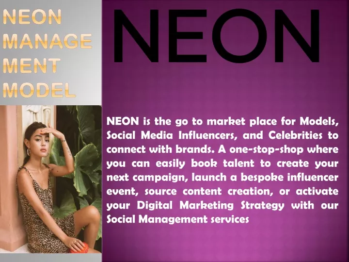 neon management model