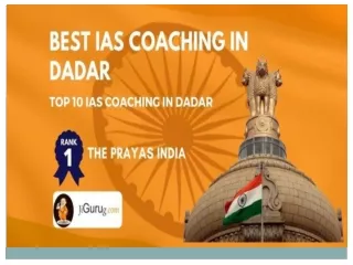 Best IAS Coaching Institutes in Dadar - jigurug