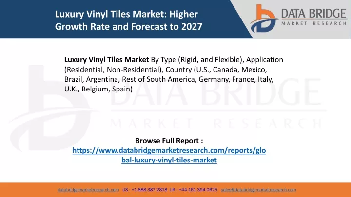 luxury vinyl tiles market higher growth rate