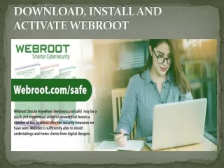 download install and activate webroot