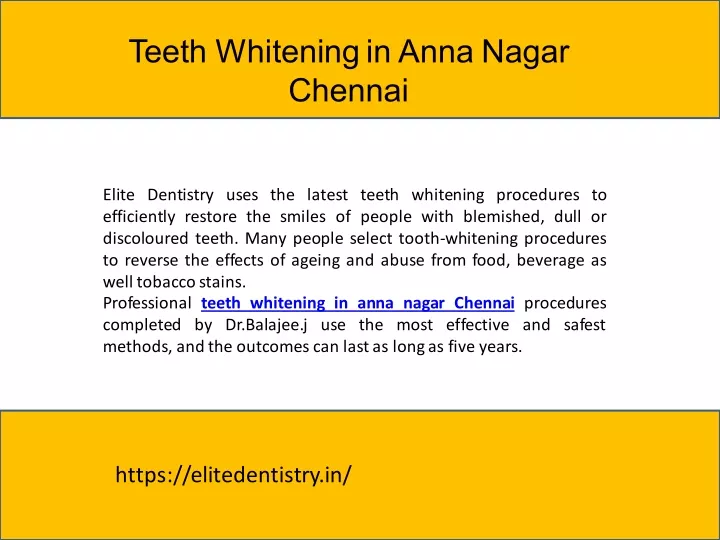 teeth whitening in anna nagar chennai