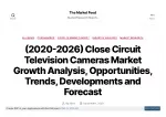 Close Circuit Television Cameras Market - slide 1