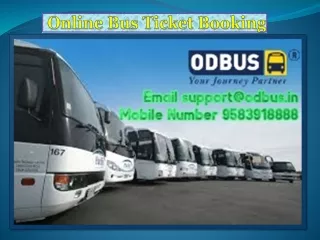online bus ticket booking