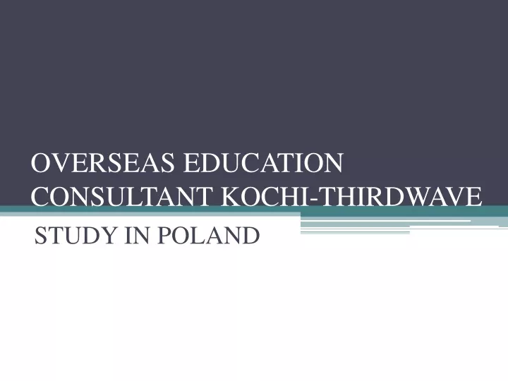 overseas education consultant kochi thirdwave