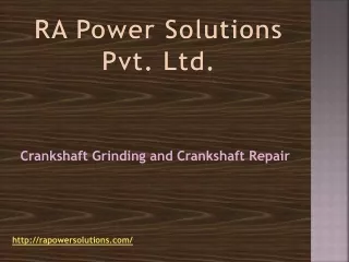 Crankshaft Grinding | Crankshaft Polishing