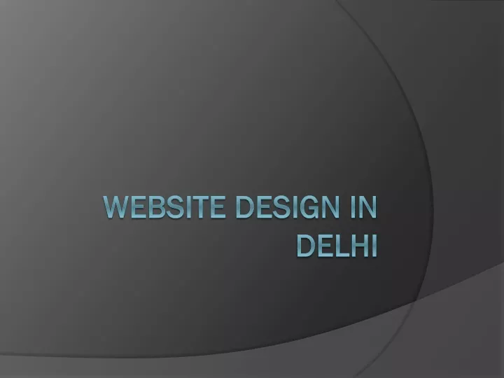 website design in delhi