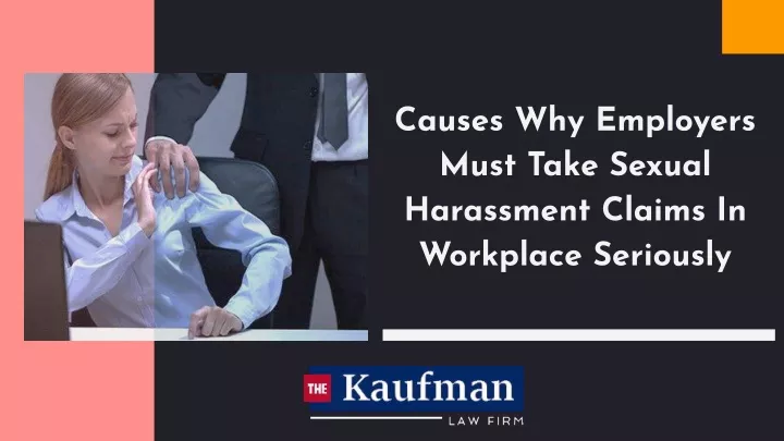 causes why employers must take sexual harassment