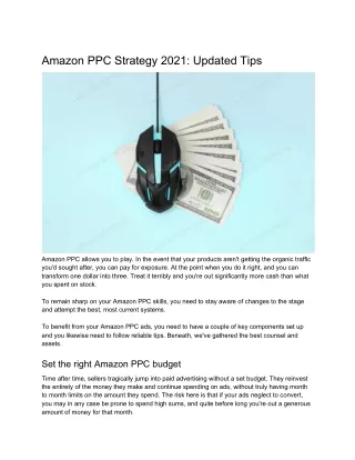 Amazon PPC Strategy 2021: Updated Tips