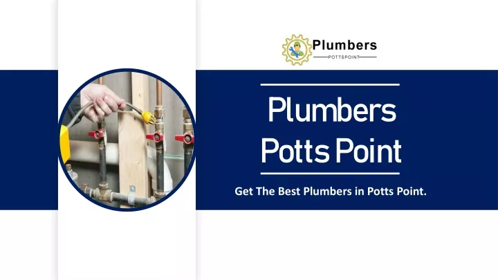 plumbers potts point
