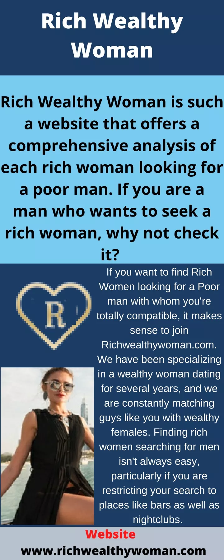 rich wealthy woman