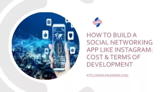 How to Build a Social Networking App like Instagram: Cost & Terms of Development