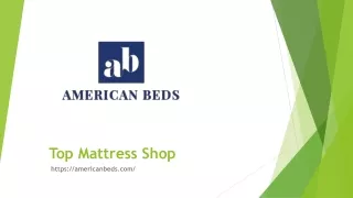 top mattress shop