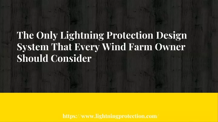 the only lightning protection design system that