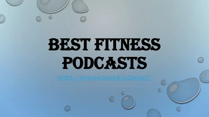best fitness podcasts