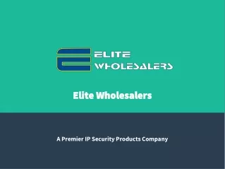 Elite Wholesalers