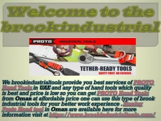 welcome to the brookindustrial