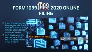form 1099 misc 2020 online filing