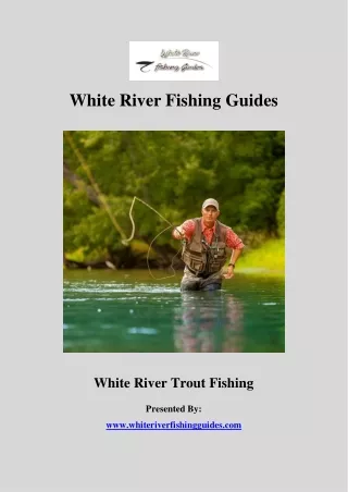 White River Trout Fishing