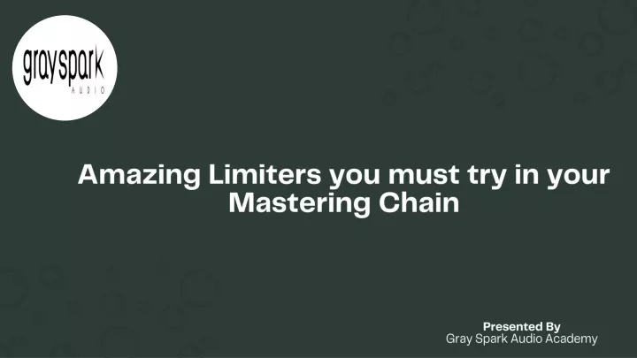 am azing limiters you must try in your mastering