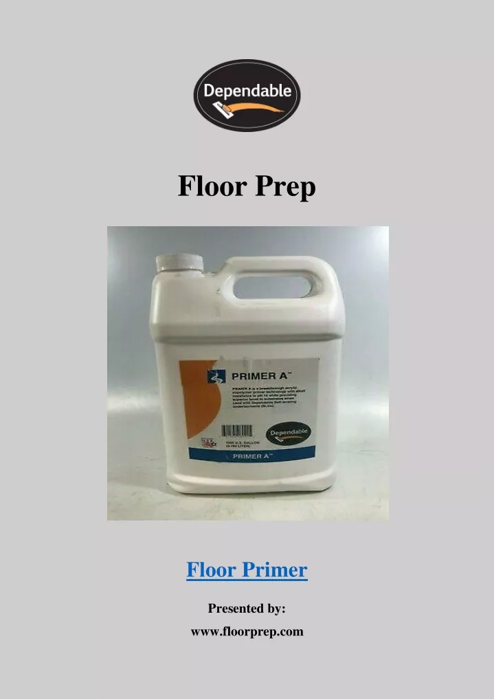 floor prep